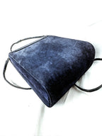 Magid Navy Suede Handbag