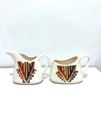 Vintage Signed Sioux Pottery Cream/Sugar Set