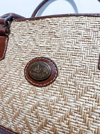 Vintage Antigua Rattan Handbag