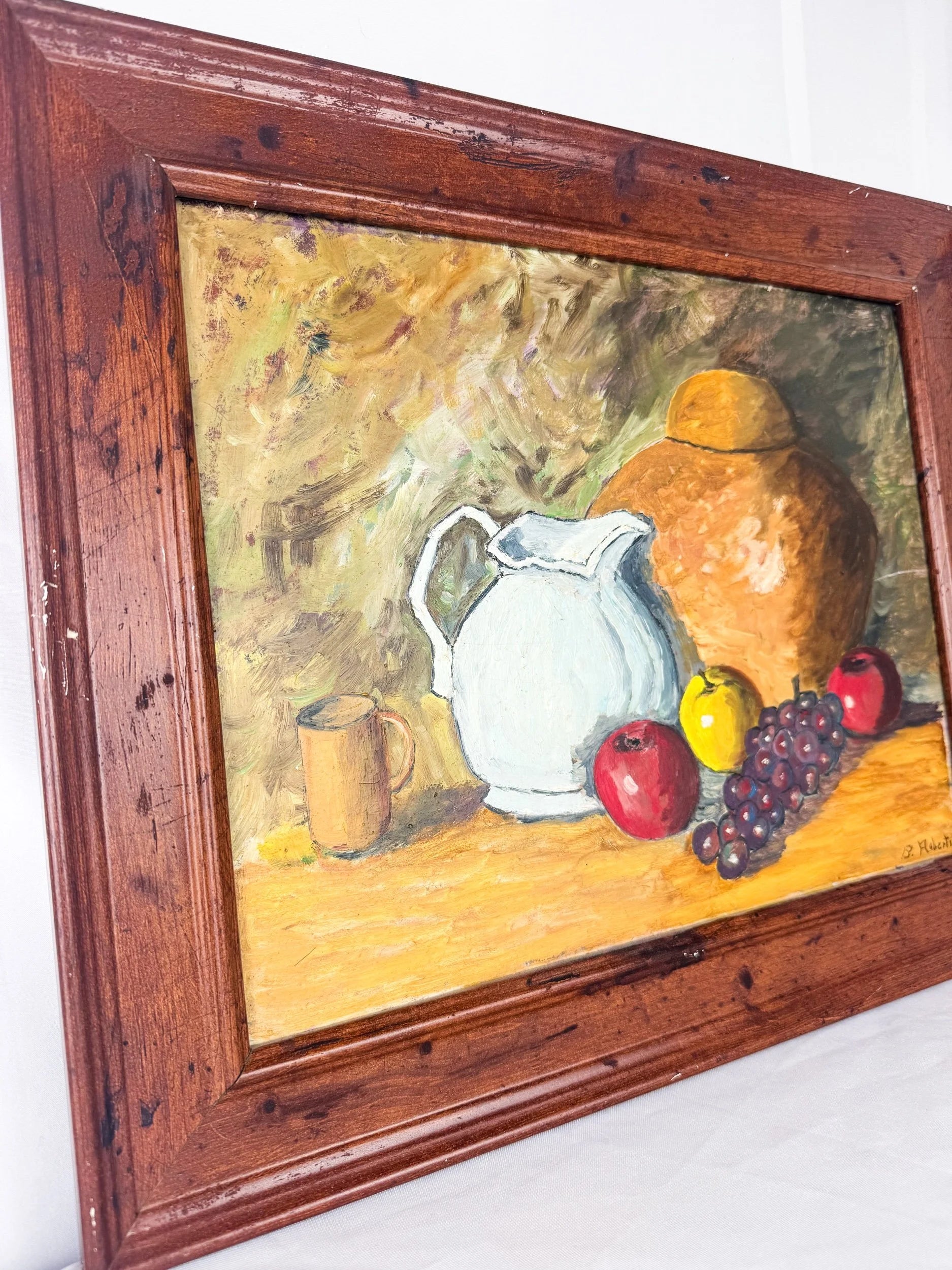 Framed Original Still Life Painting