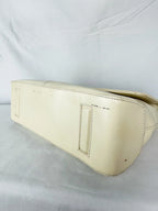 Cream Preston & York Vintage Vegan Leather Handbag