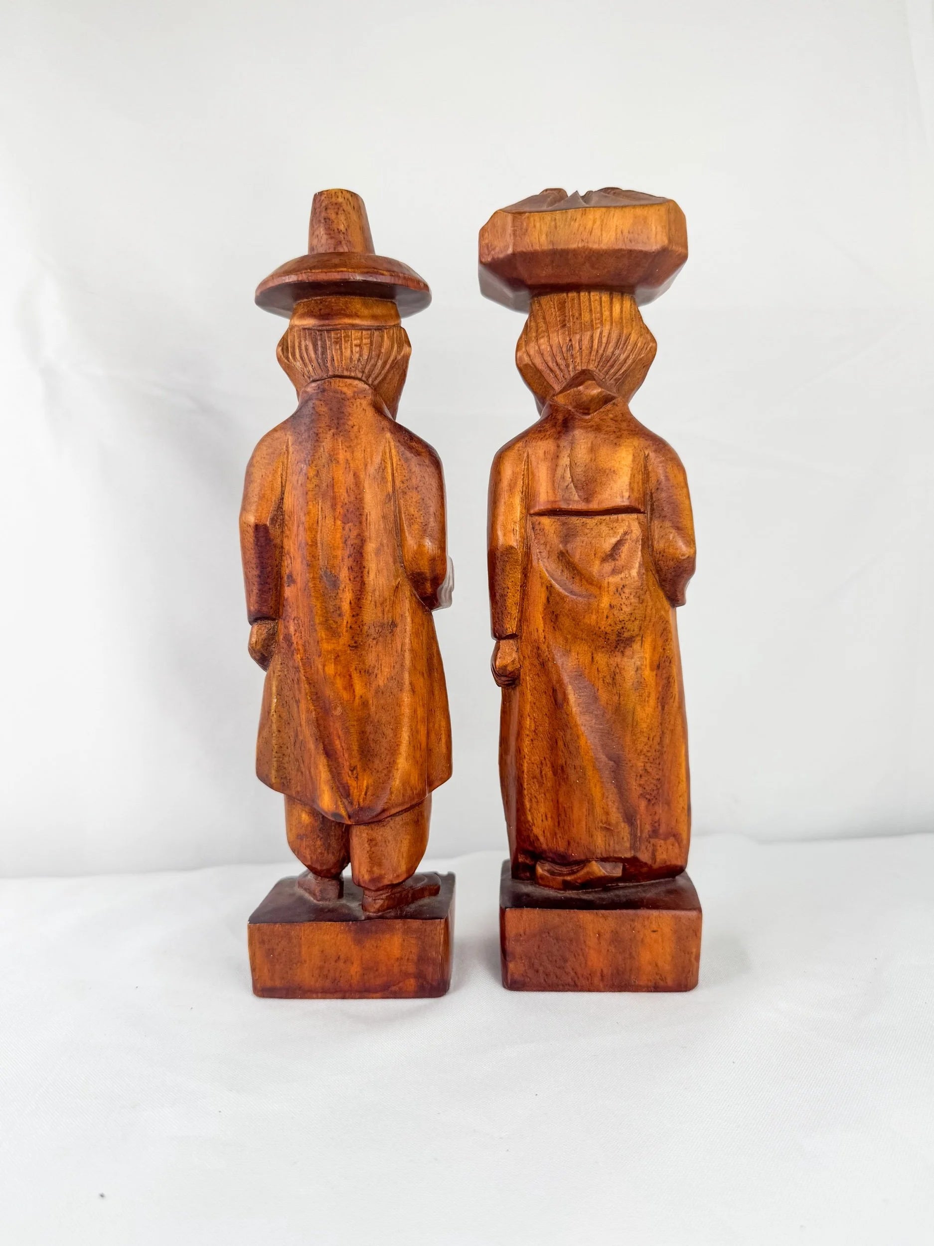 Hand-Carved Wooden Wise Woman/Man