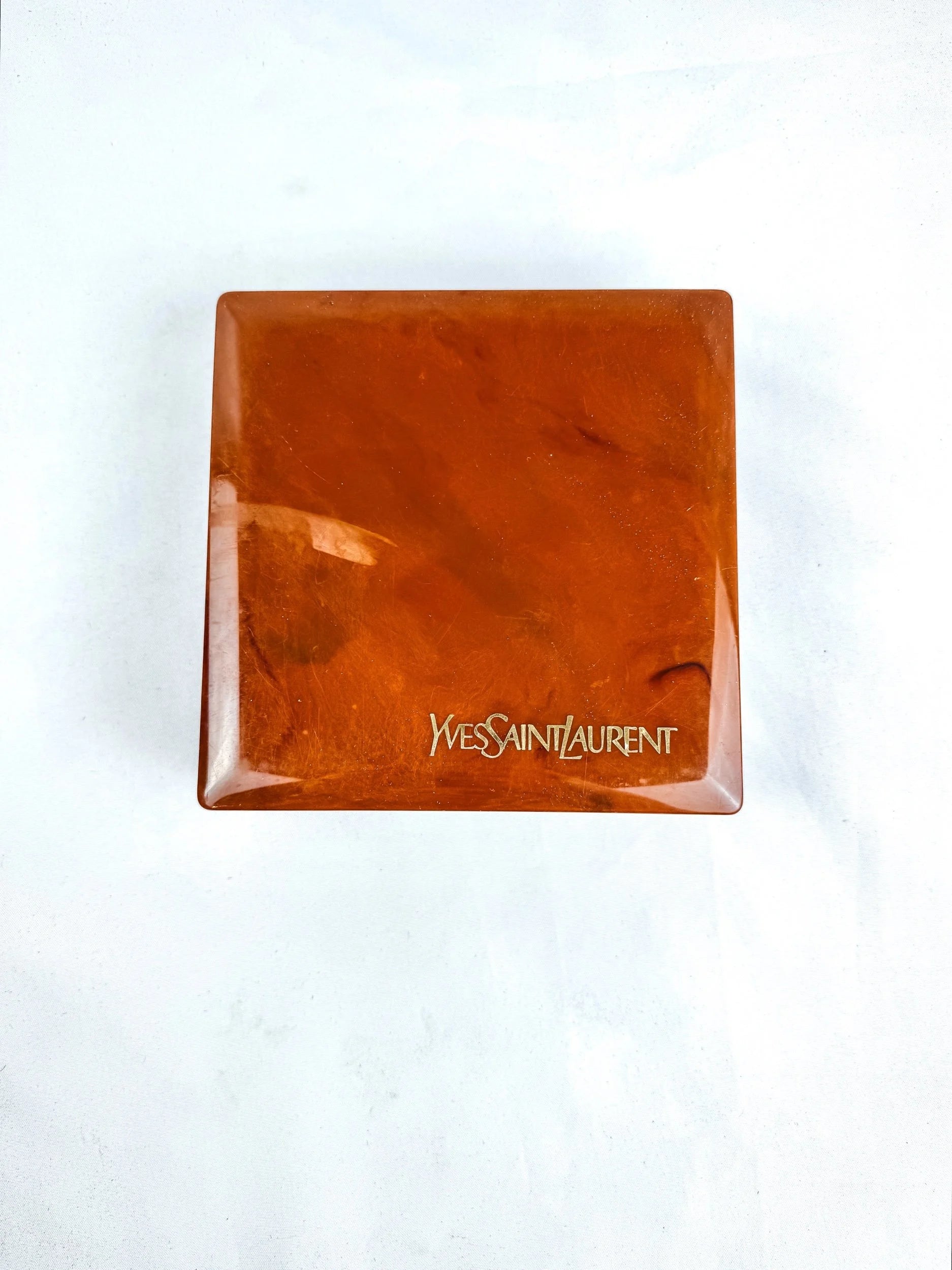 Vintage YSL Bakelite Vanity Box