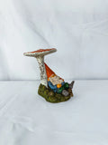“Slumber Chief” Gnome Under Toadstool