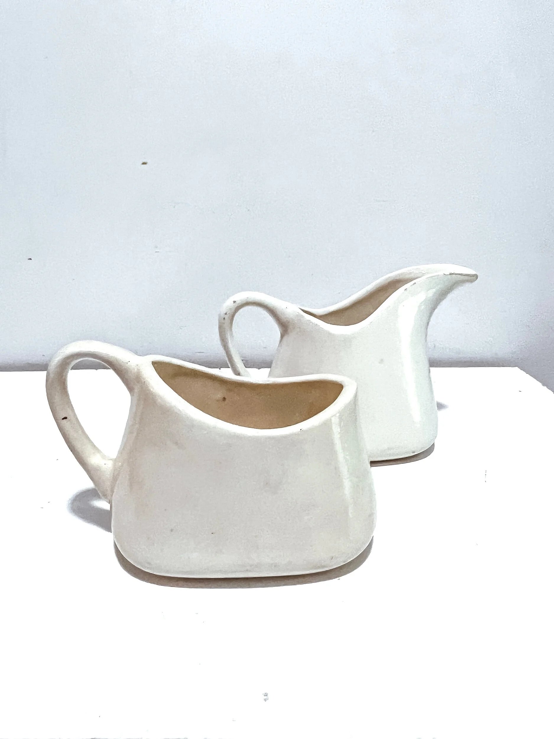 Vintage Signed Sioux Pottery Cream/Sugar Set