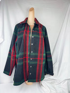 Cambridge Dry Goods Plaid Fleece Jacket