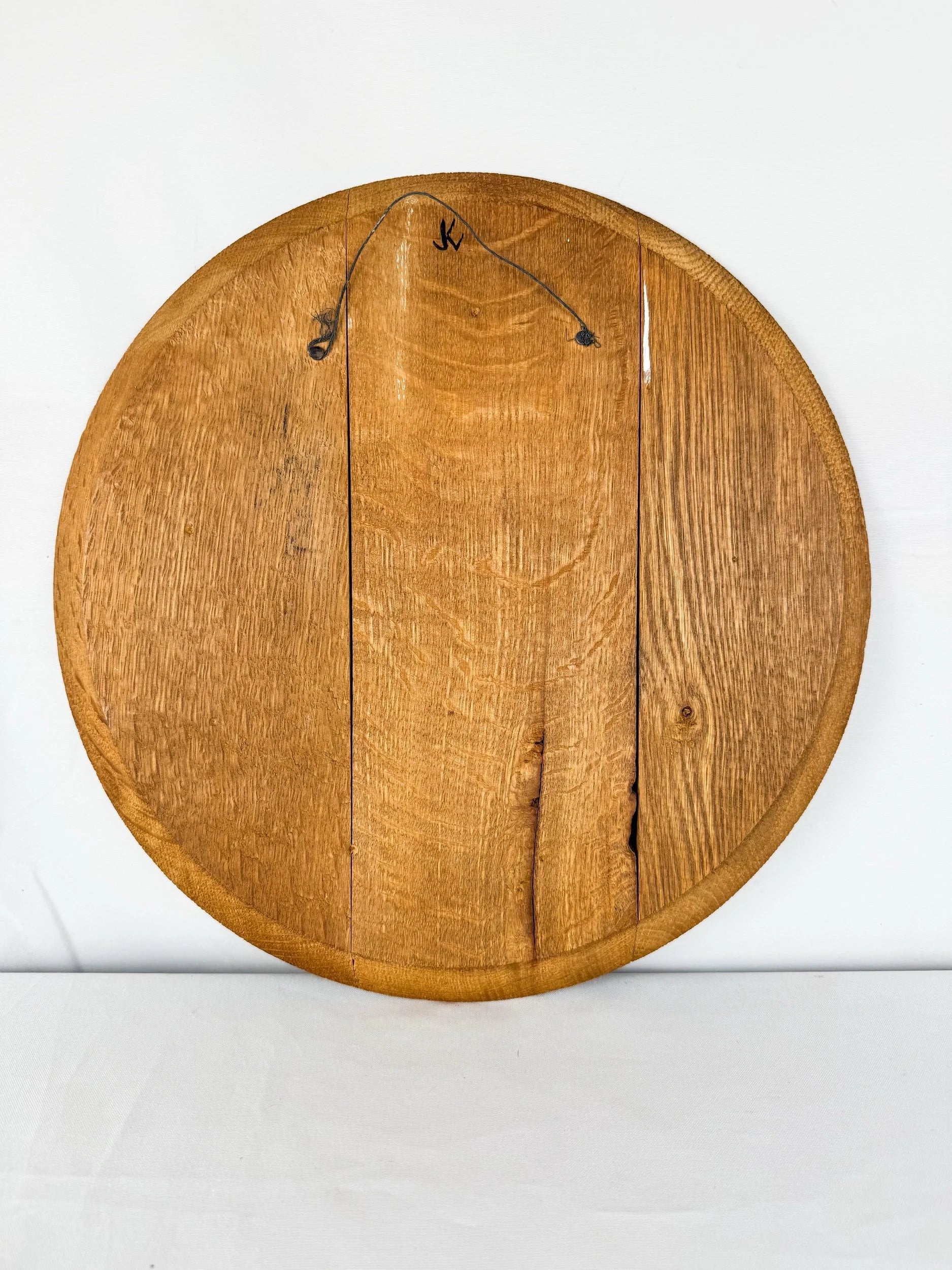 Hand-Painted Wooden Hanging Welcome Sign