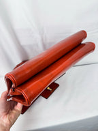 Vintage Prada Signature Top Handle Patent Leather Bag