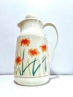 Phoenix 1970s Insulated Floral Pitcher